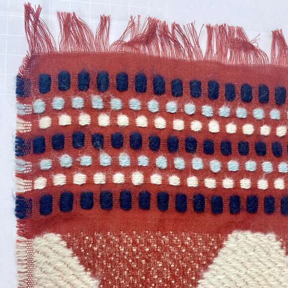 Oversized Madewell Long SouthWestern Chunky Soft Wool Shawl Blanket - Picture 7 of 11